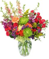 Colorful Blooms Flower Arrangement in Cary, NC | GCG FLOWER & PLANT DESIGN