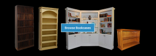 amish furniture store cary Durham Bookcases & Other Cool Wood Stuff