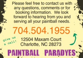 cheap paintballs in charlotte Paintball Paradyes
