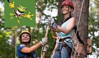 adventure sports center fayetteville ZipQuest - Waterfall & Treetop Adventure