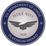 2021 HIRE Veterans Award Medallion