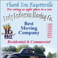 moving company fayetteville Andy Anderson Moving Co