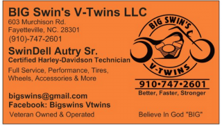 motorcycle dealer fayetteville BIG Swin's V-Twins LLC