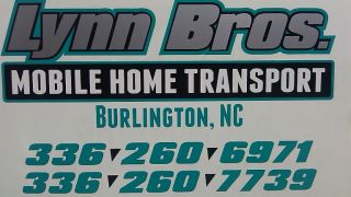 manufactured home transporter greensboro Lynn Bros Mobile Home Movers