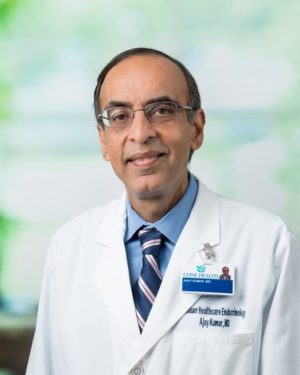 diabetologist greensboro Dr. Ajay Kumar, MD.