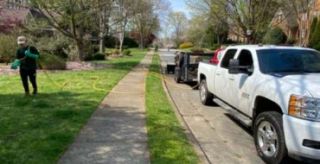 snow removal service greensboro Fields Landscaping Co.