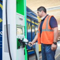 electric vehicle charging station contractor greensboro Electrify America Charging Station