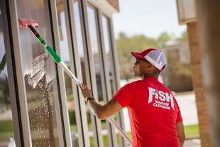 window cleaning service greensboro Fish Window Cleaning