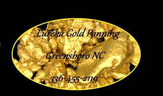 gold mining company greensboro Eureka Gold Panning
