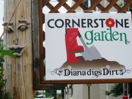 statuary greensboro Cornerstone Garden by DianaDigsDirt