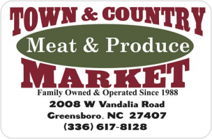 fruit and vegetable store greensboro Town & Country Meat Produce Market, LLC